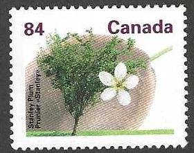 Canada  Scott 1371  Mint   Flowers, trees