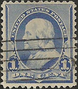 # 219 DULL BLUE USED BEN FRANKLIN SCV-0.75