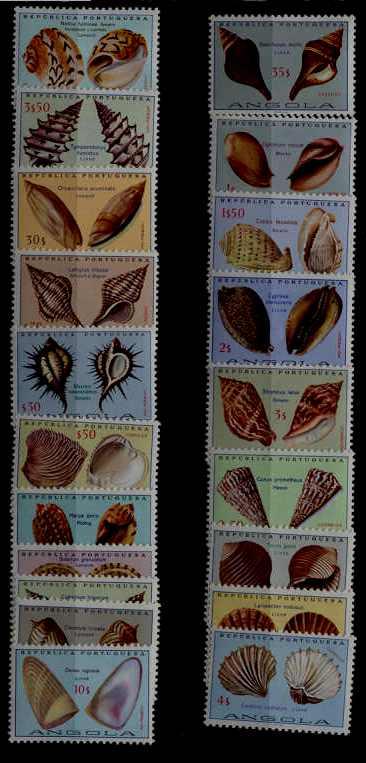 Angola 573-92 MNH Shells SCV29.40