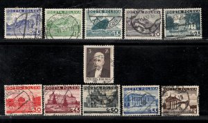 POLAND SC# 294-304 FVF/U