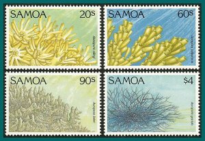 Samoa 1994 Corals, MNH  #841-844,SG912-SG915