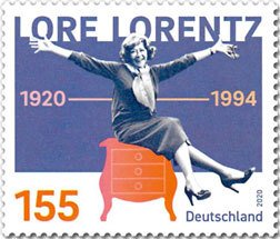 Scott #3183 Actress Lore Lorentz MNH