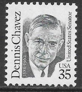 2186 Dennis Chavez MNH single