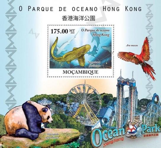 MOZAMBIQUE 2010 SHEET MNH OCEAN PARK OF HONG KONG