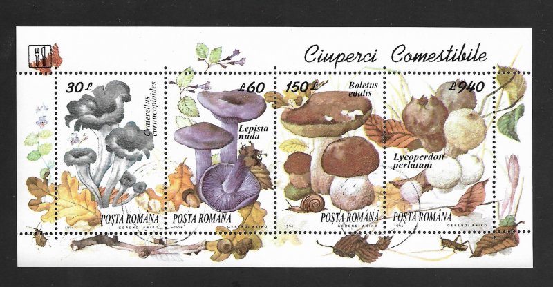 Romania 1994 - FDC - Strip - Scott #3935A