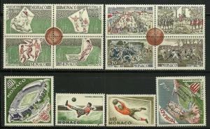 Monaco #553-64, Mint Never  Hinge