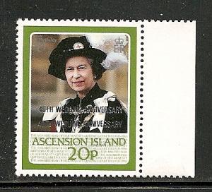 Ascension   Overprint error ( double)  S.G.   449a