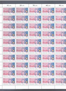 GERMANY 1990 #1600, FULL SHEET@$10.00 orSINGLE STAMP $0.55 MNH