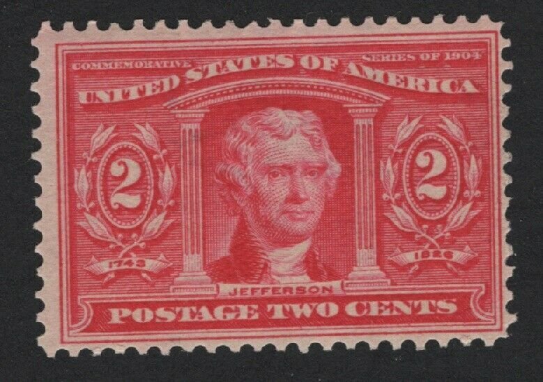 United States MINT Scott Number 324  MNH  VF   -  BARNEYS 