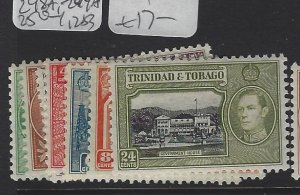 Trinidad & Tobago SG 246-7, 248a, 249a, 250-1, 253 MOG (7gxt)