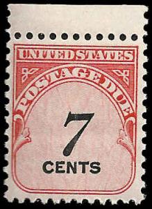 # J95 MINT NEVER HINGED