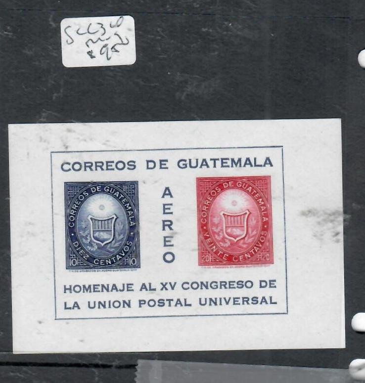 GUATEMALA SC C310 MINI SHEET    MOG       P0303A H