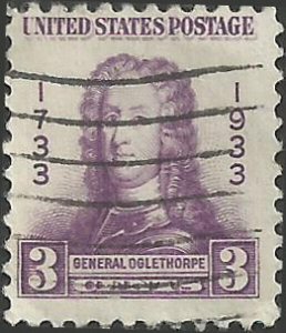 # 726 Used Violet General James Edward Oglethorpe