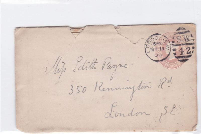 england 1900 stamps letter   ref r15973
