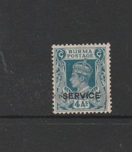 Burma 1939 Service 4As FU SG O22