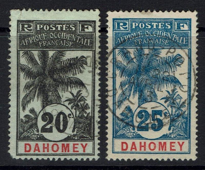 Dahomey Scotts# 22 & 23 - Used - 052216