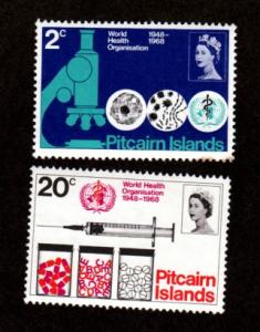 Pitcairn Islands # 95-96 Mint!