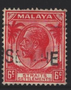 Straits Settlements Sc#222 Used