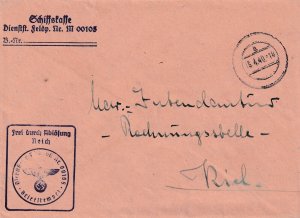 WW2: 1940 KMS Gneisenau to Germany (M7012)