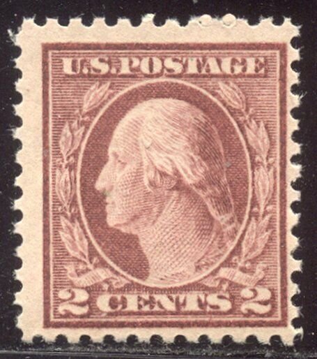 U.S. #499h RARE Mint NH w/Cert - 1917 2c Lake