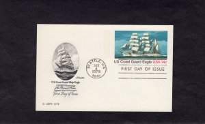 UX76 Coast Guard Eagle, FDC, Artmaster