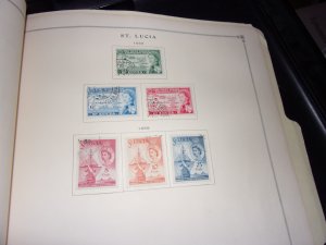 ST. LUCIA COLLECTION, MINT/USED