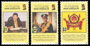 Brunei 1998 Scott #532-534 Mint Never Hinged