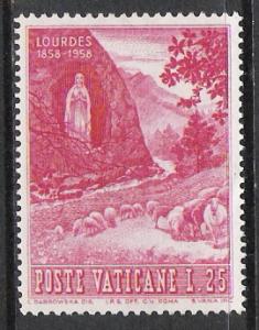 Vatican City #236 Lourdes MH