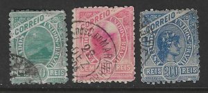 Brazil 159-161 Used Complete  SC:$1.45