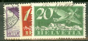 P: Switzerland C3-12 used CV $199.25; scan shows only a few