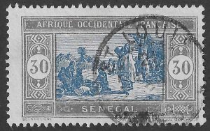 Senegal (1926) - Scott # 95,  Used