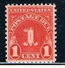 USA J80b, 1c Postage Due, MNH, VF-XF, wet printing