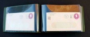 US Stamp Collection 60 Vintage Slogan Cancel Covers in Excellent Album