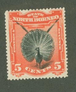 North Borneo #62 Unused Single