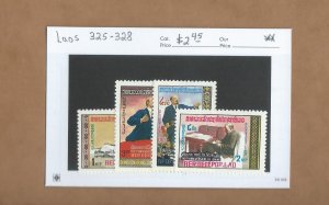 Laos  325-328  MNH