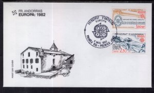 Andorra French 294-295 Europa U/A FDC