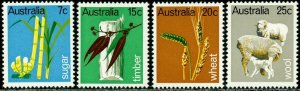 AUSTRALIA Sc#462-465 1969 Primary Industries Complete Set OG Mint NH