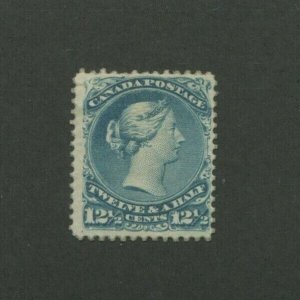 1868 Canada Postage Stamp #28 Mint Hinged F/VF Original Gum