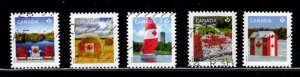 Canada - #2612 - 2616 2013 Canadian Pride set/5 - Used