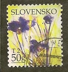 Slovakia     Scott  514     Flower, Flora    Used