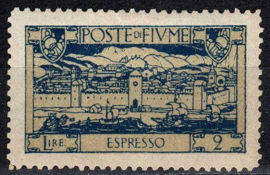 Fiume #E13  F-VF Unused CV $24.00 (X2159)