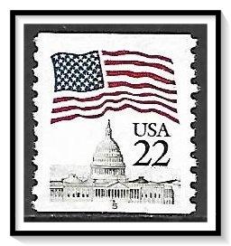 US #2115a Flag Over Dome PNC Pl#5 Used
