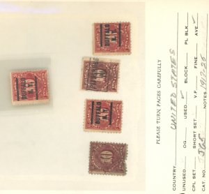 U.S. #SET/MIXED CONDITION 