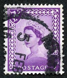 IOM SG2a 3d Deep Lilac on Chalky Paper Fine used cat from 6.50 pounds