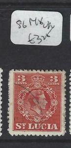 ST LUCIA (P2203B)  KGVI  3C   SG 148     VFU 