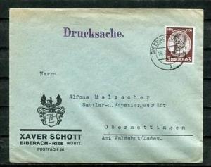 Germany 1934 Cover Mi 540 Cv 35 Euro