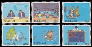 Tokelau 151 - 156 MNH