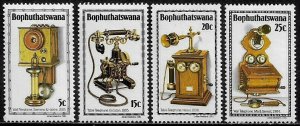 South Africa - Bophuthatswana #76-9 MNH Set - Old Telephones