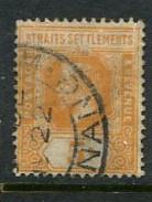 Straits Settlements #186 Used