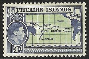 Pitcairn Island KGVI mh sc 5